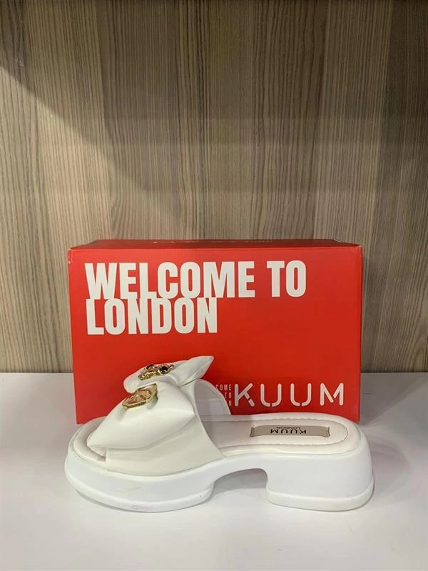 K707107 Fashıon Bayan Terlik