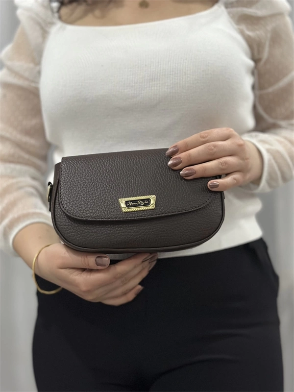 Kahve cilt jessi çanta