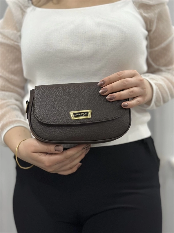 Kahve cilt jessi çanta