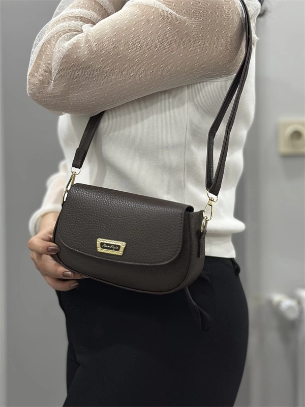 Kahve cilt jessi çanta