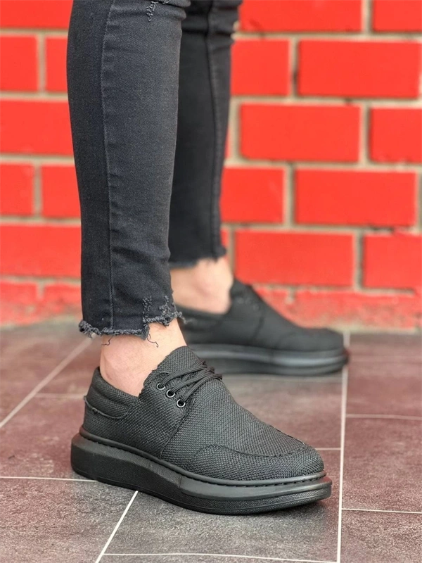 Kb-042  Kuback Bağcıklı Kömür Günlük Erkek Ayakkabı