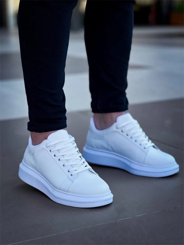 Kb-X500  Kuback Bağcıklı Beyaz  Günlük Erkek Ayakkabı