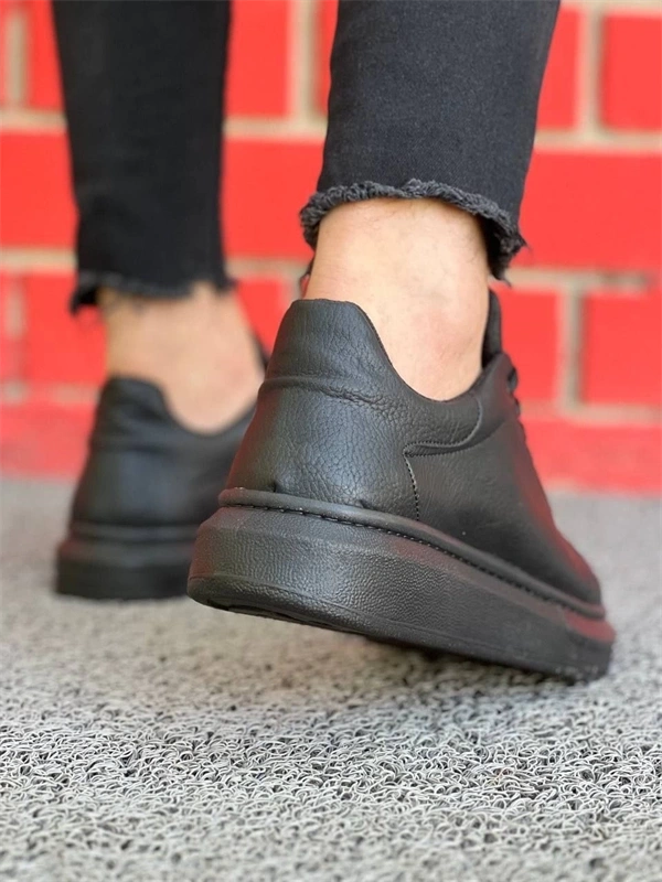 Kb-X500  Kuback Bağcıklı Kömür  Günlük Erkek Ayakkabı