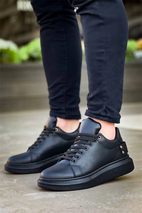 Kb047  Kuback Kömür Cilt Günlük Erkek  Ayakkabı