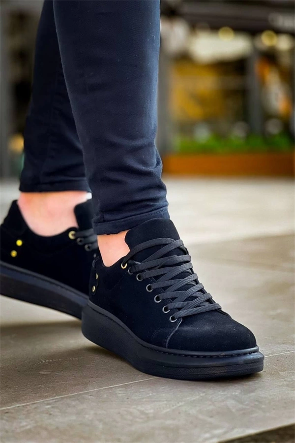 Kb047  Kuback Kömür Süet Günlük Erkek  Ayakkabı