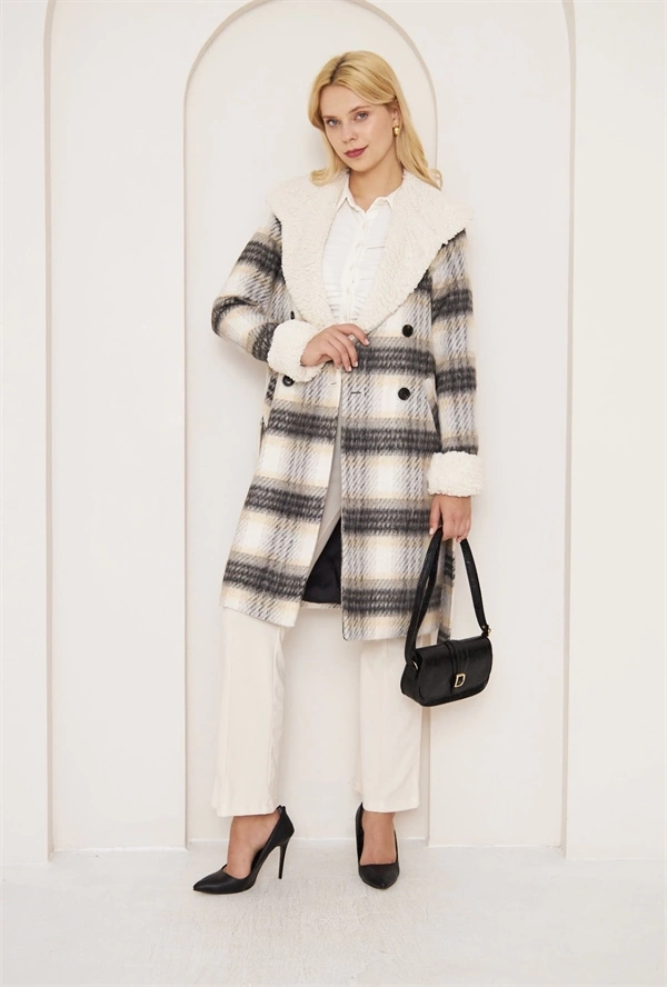 Kürklü Ekose Kaban