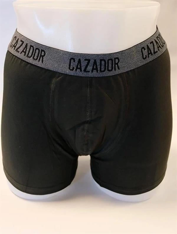 Likralı Tekli Boxer Gri