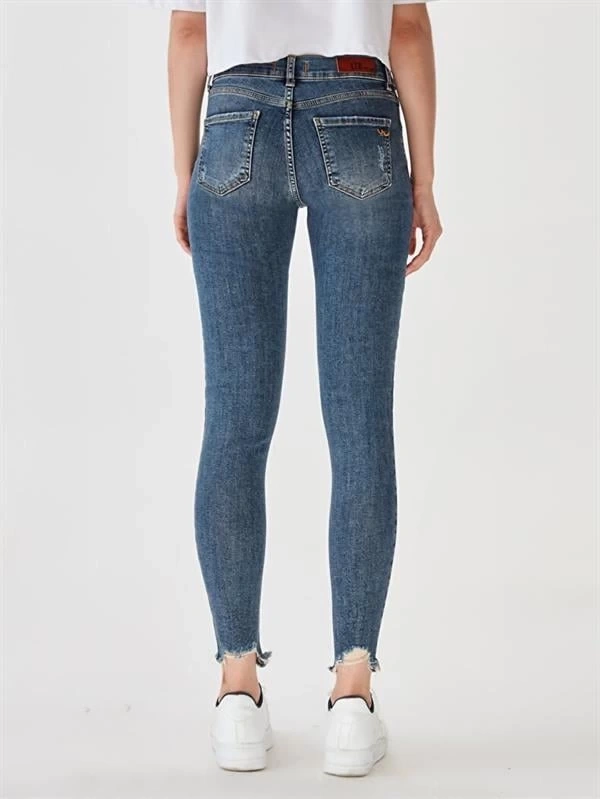 Lonıa Cut Normal Bel Super Skınny Jean