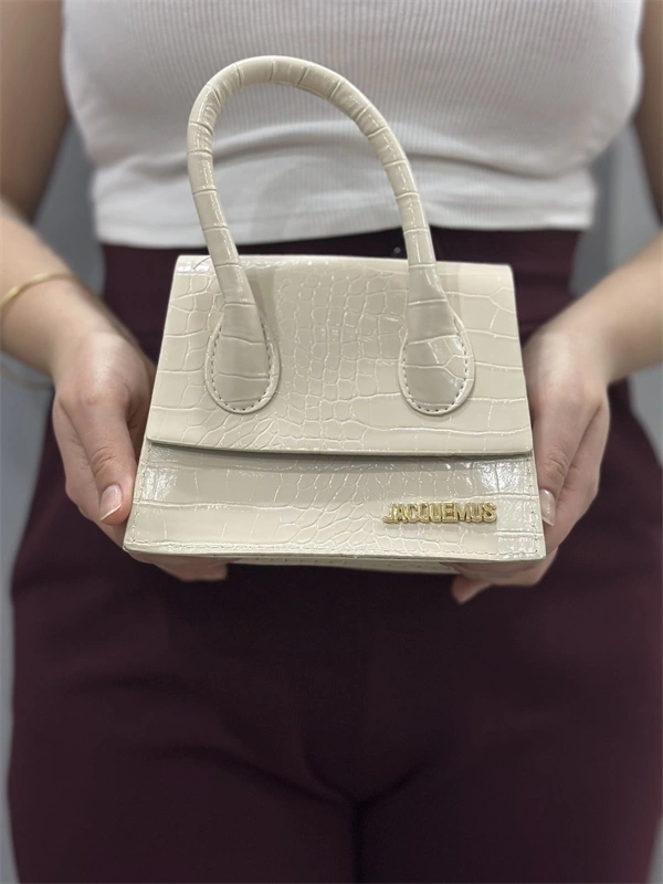 Luxe krem cilt çanta