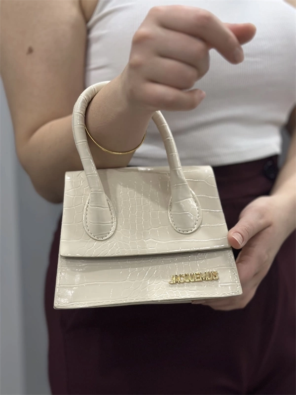 Luxe krem cilt çanta