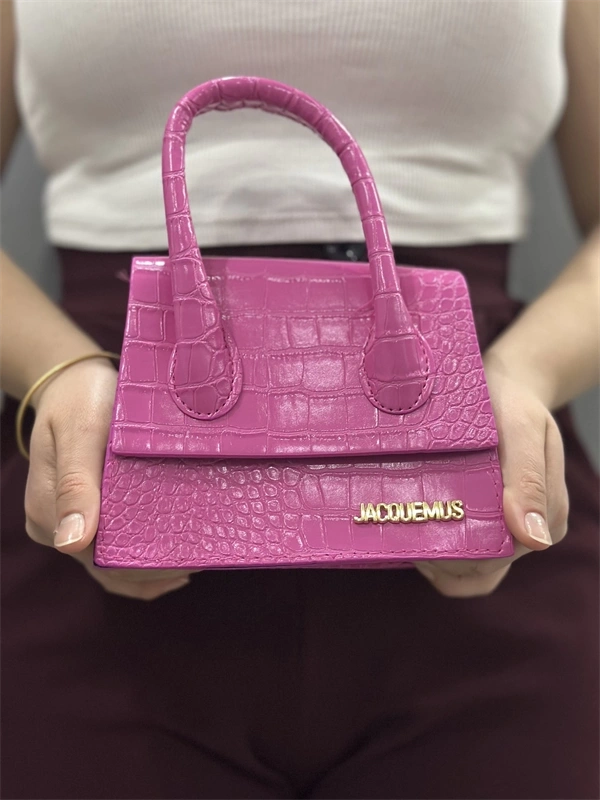 Luxe pembe cilt çanta