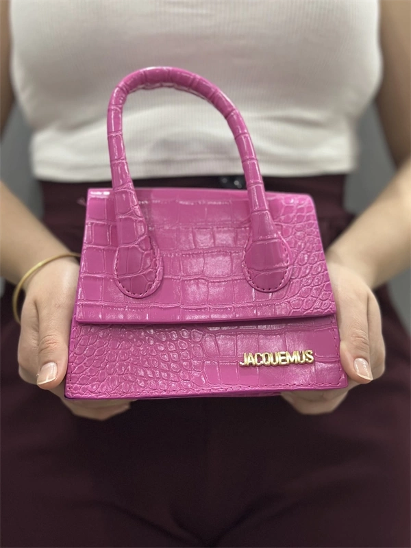 Luxe pembe cilt çanta