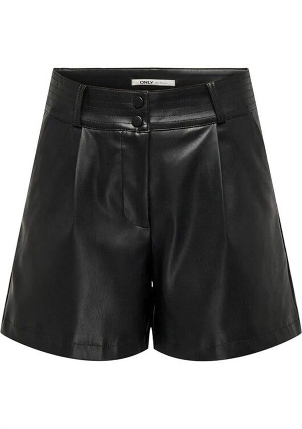 Mom Deri Kadın Şort
