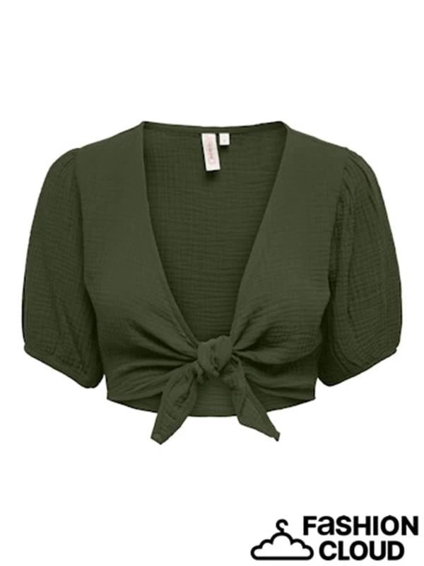 Müslin Baglamalı Crop