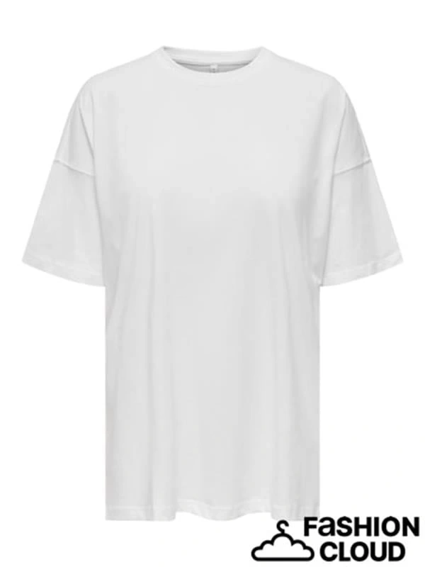 Oversize Organik Pamuk Kadın T-Shirt