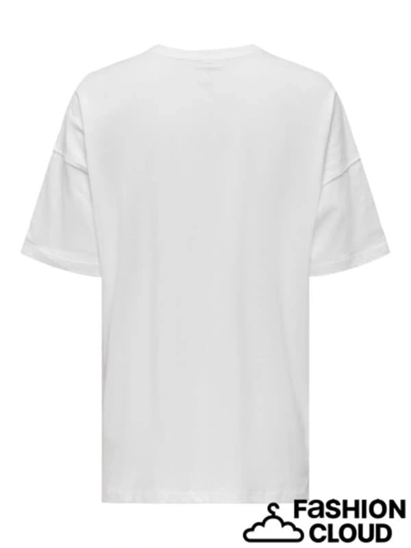 Oversize Organik Pamuk Kadın T-Shirt