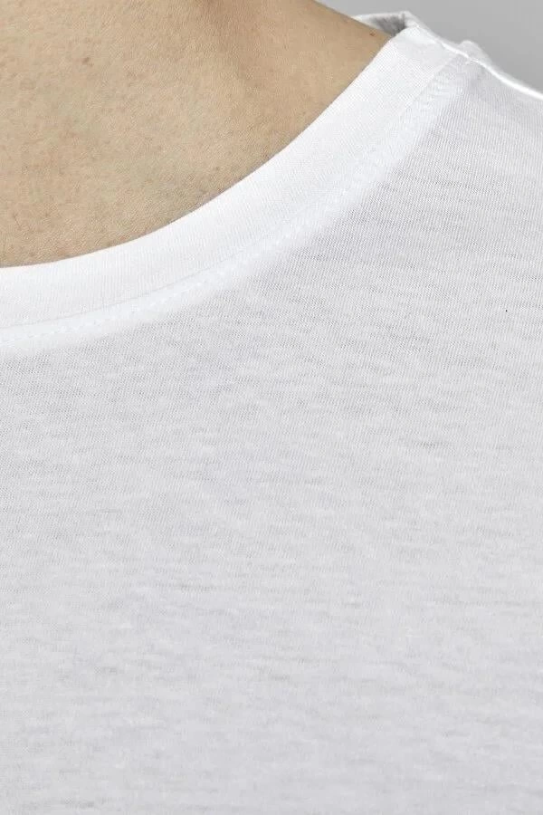 Oval Kesim Erkek T-Shirt