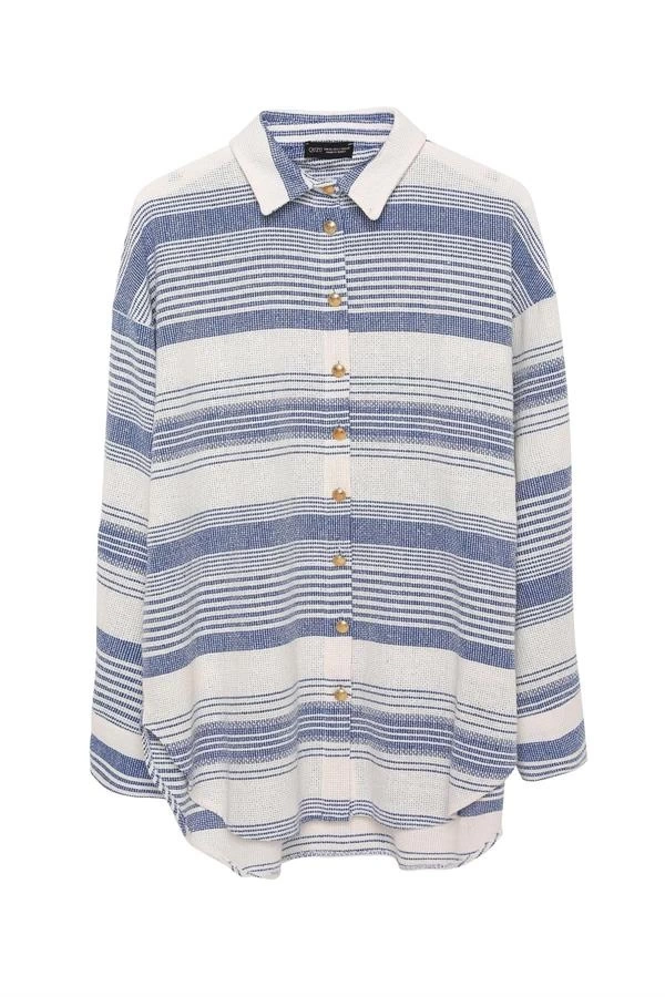 Oversıze Kadın Gömlek