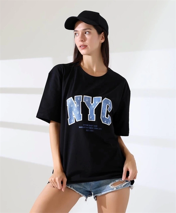 Oversize Kadın T-Shirt