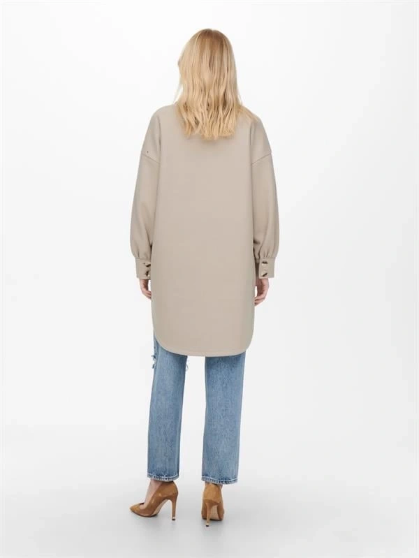 Oversize Uzun Spor Ceket