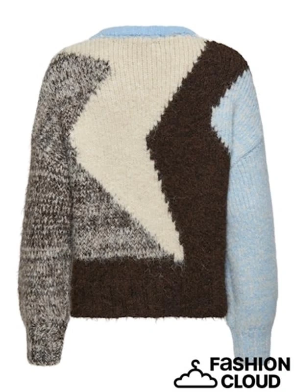 Oversize Yün Kadın Kazak