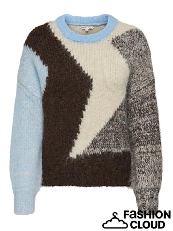 Oversize Yün Kadın Kazak