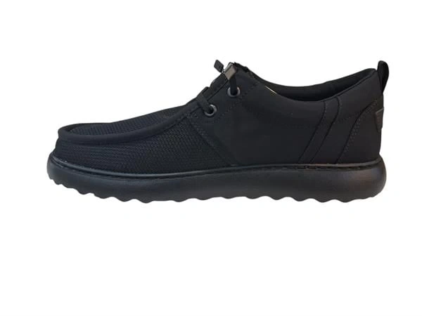 PC023LEFY Memory Foam Akıllı Bağcık Erkek Günlük Ayakkabı Siyah