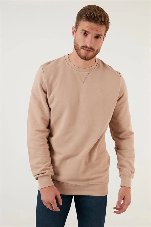 Pike Kumaş Comfort Fit Sweatshirt