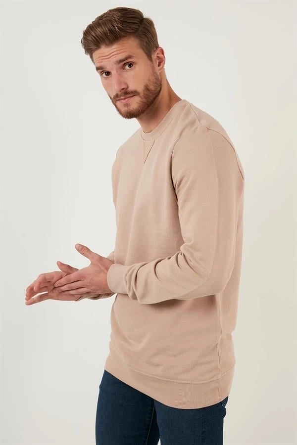 Pike Kumaş Comfort Fit Sweatshirt