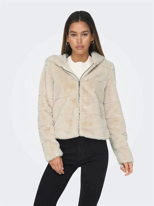 Polarlı Hood Ceket 15304759