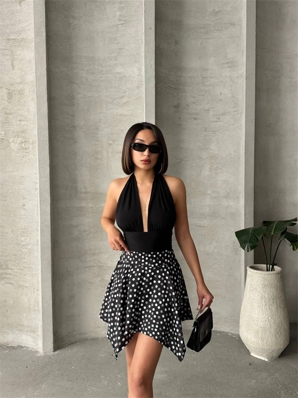 Puantiyeli etek s25900