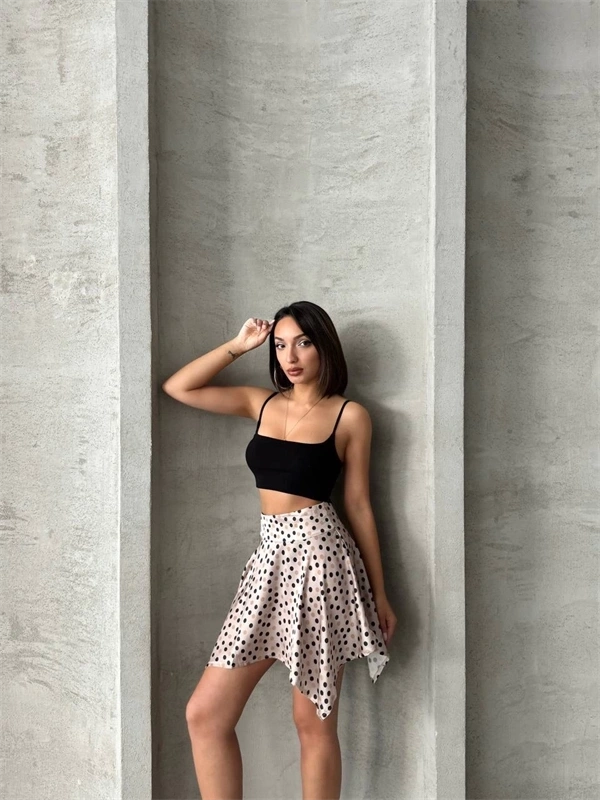 Puantiyeli etek s25900