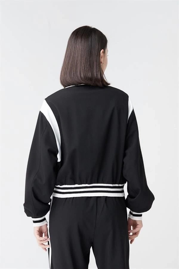24K51308  Renk Detaylı Spor Ceket