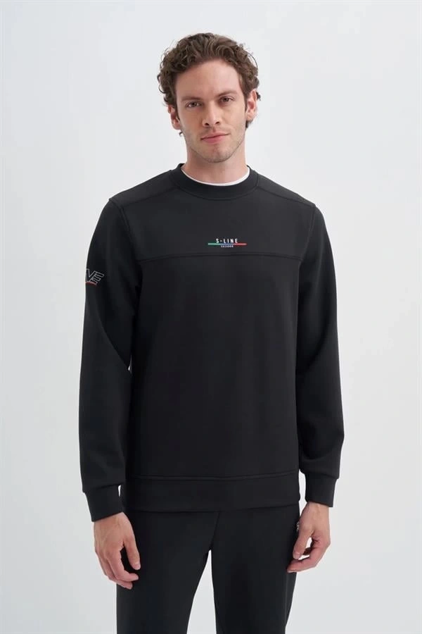 Scuba Kumaş Erkek Sweatshirt