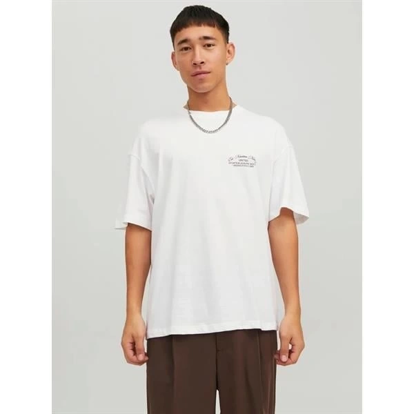 Sırt Baskılı Erkek Oversize T- Shırt