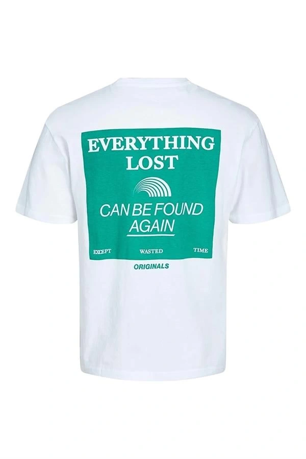 Sırt Baskılı Erkek T-Shirt