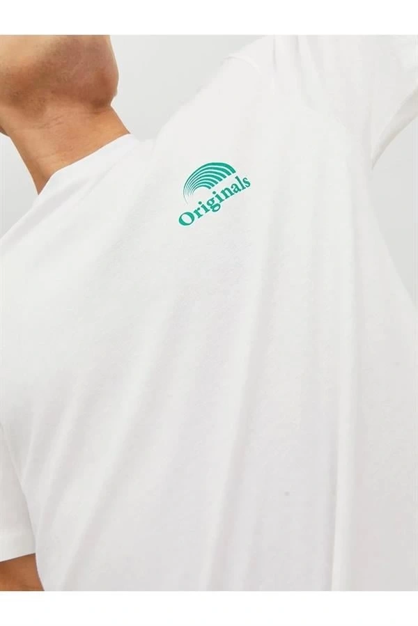 Sırt Baskılı Erkek T-Shirt