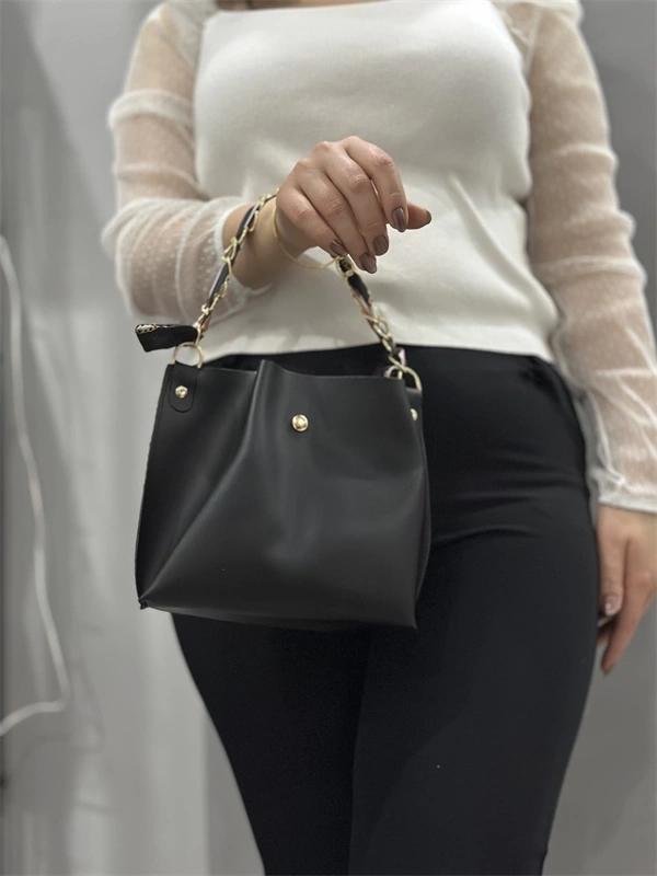 Siyah cilt zrm çanta