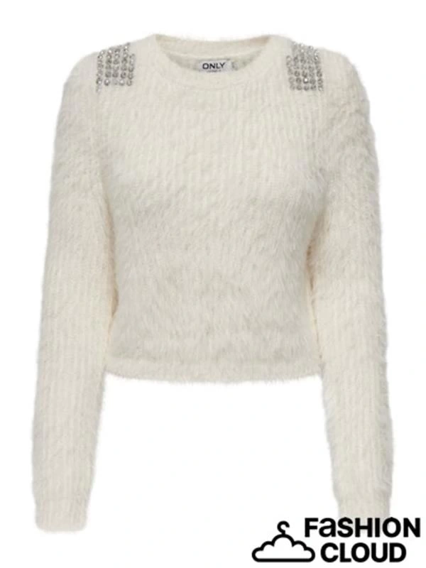 Ultra Hafif İnce Omuz Lı Kadın Kazak