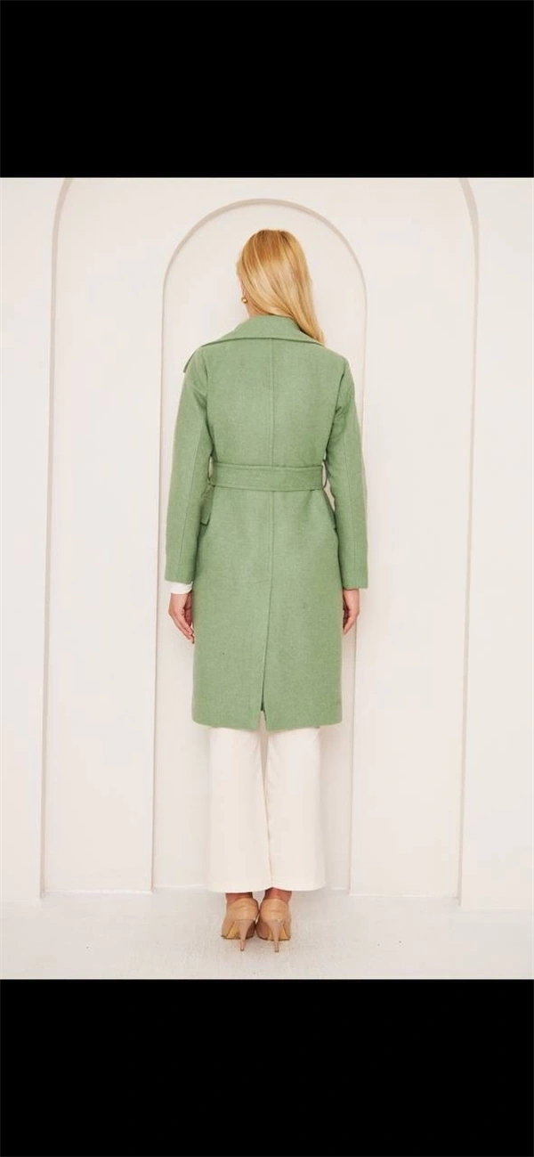 Uzun Düz Kaşe Kaban