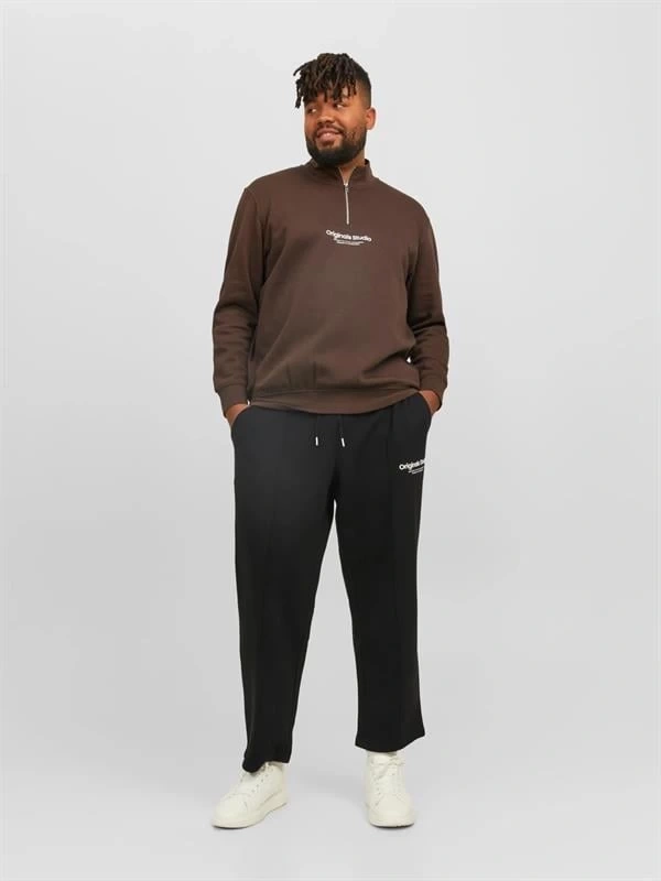 Yarım Fermuar Erkek Sweatshirt