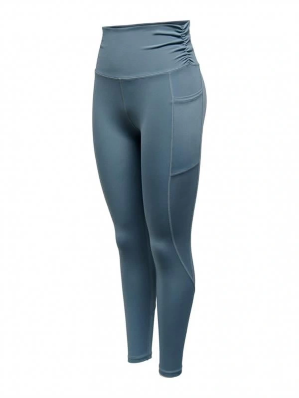 Yüksek Bel Cepli Tayt