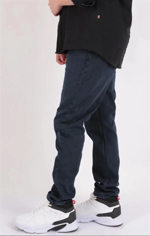 Zagor Yüksek Bel Dar Kesim Erkek Jean Pantolon