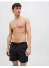 12272776 ASTARLI HIZLI KURUYAN ERKEK DENİZ SHORT SİYAH