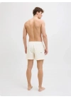 12272776 Hızlı Kuruyan Çift Cepli Erkek Deniz Short Krem