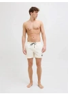 12272776 Hızlı Kuruyan Çift Cepli Erkek Deniz Short Krem