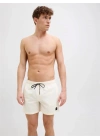 12272776 Hızlı Kuruyan Çift Cepli Erkek Deniz Short Krem