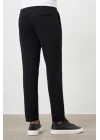 2534 Beli Lastikli Jogger Old Money Style Erkek Pantolon Siyah