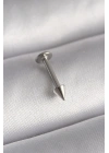 316L Çelik Gümüş Renk Çivi Model Piercing