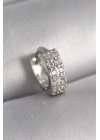 316L Çelik Gümüş Renk Zirkon Taşlı Tragus Piercing